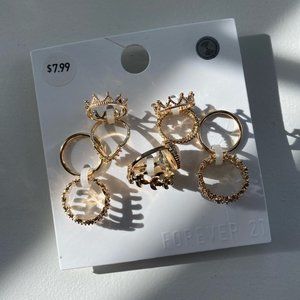 Forever 21 Gold Rings